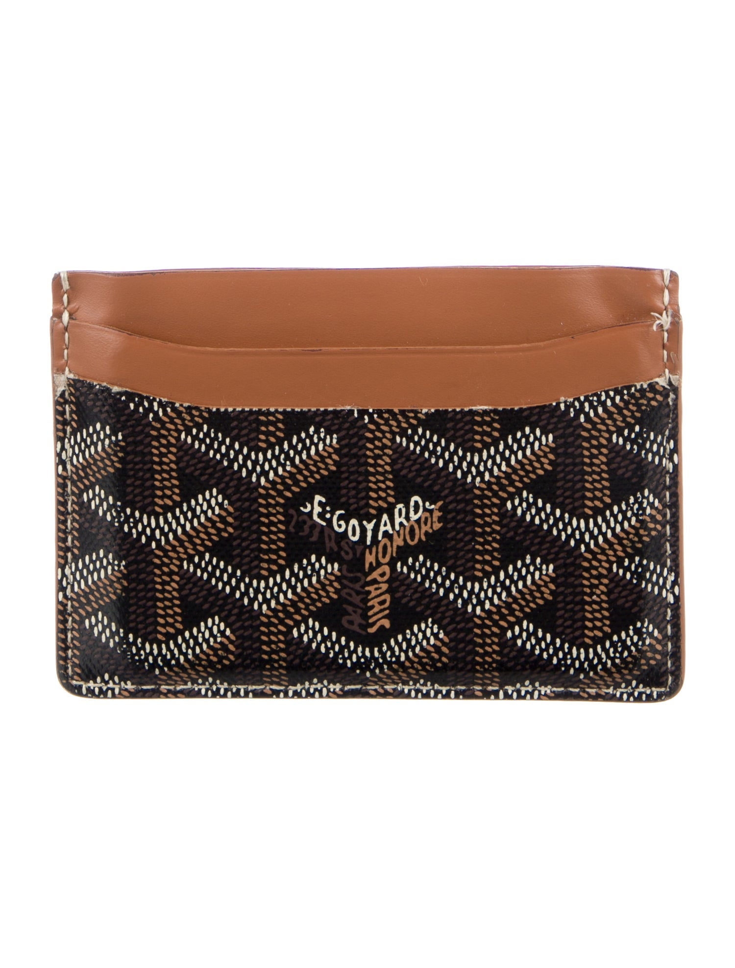 Goyard Saint Sulpice Wallet Goyardine Card Holder