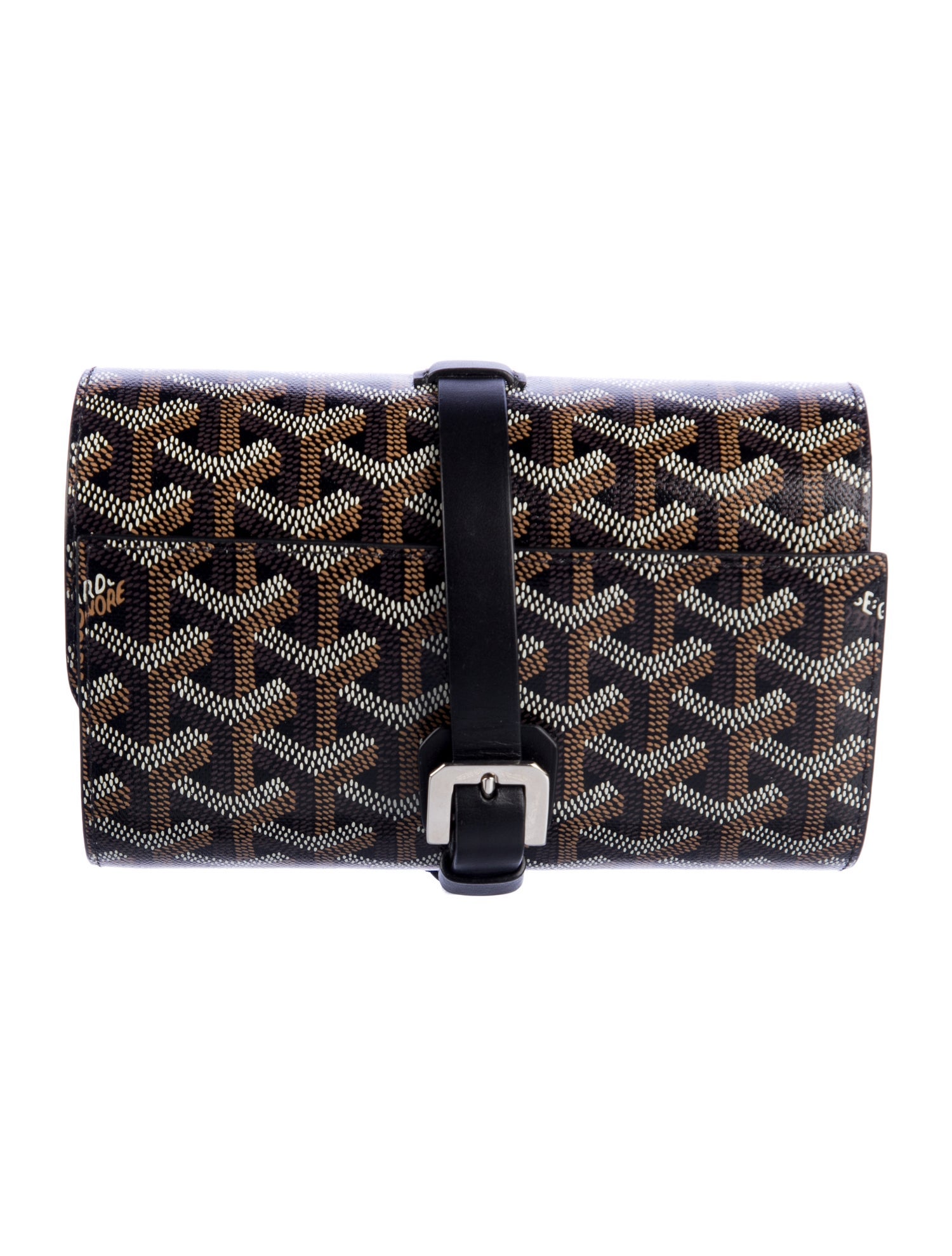 Goyard Goyardine Double Travel Watch Case