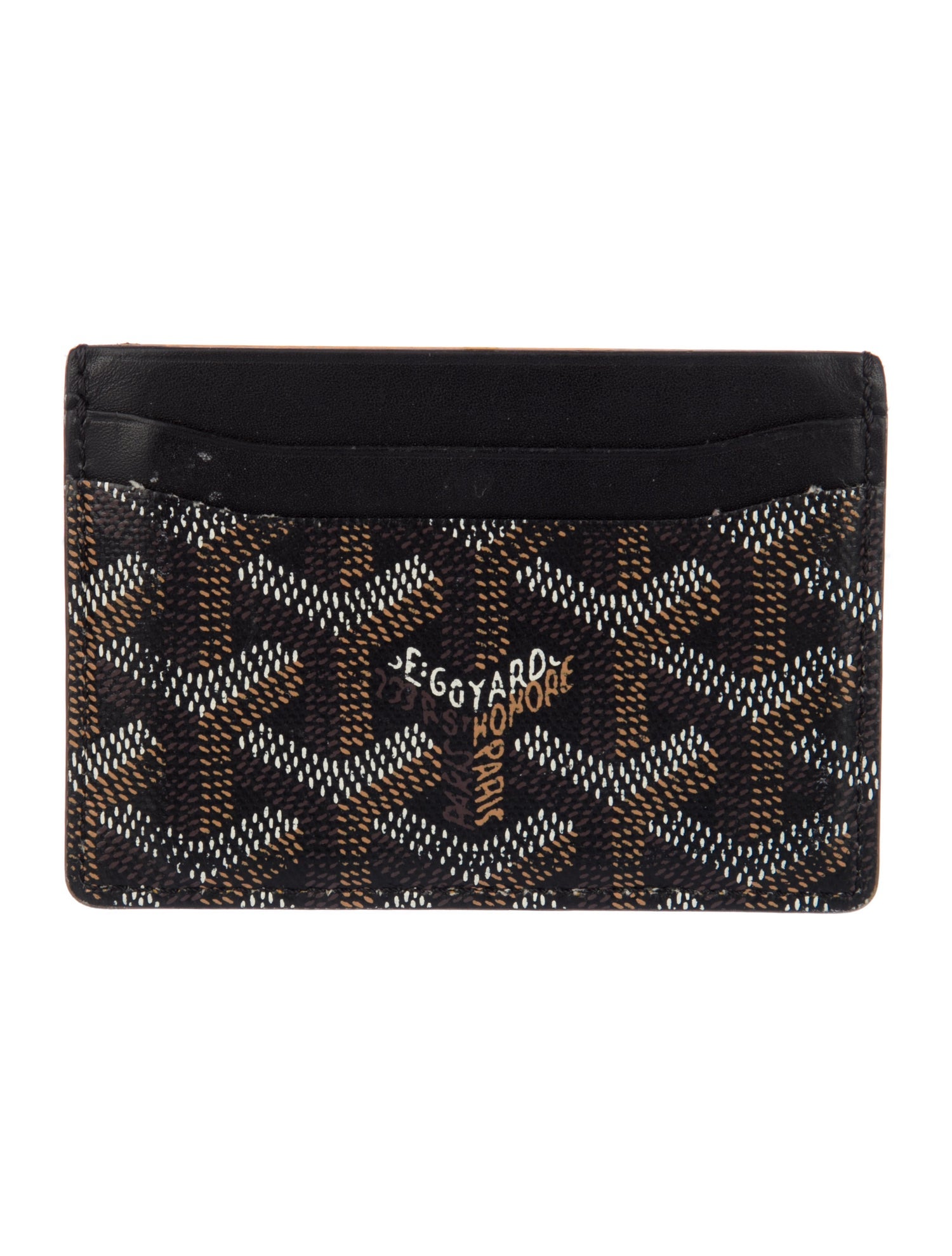 Goyard 2024 Goyardine Saint Sulpice Card Case Card Holder