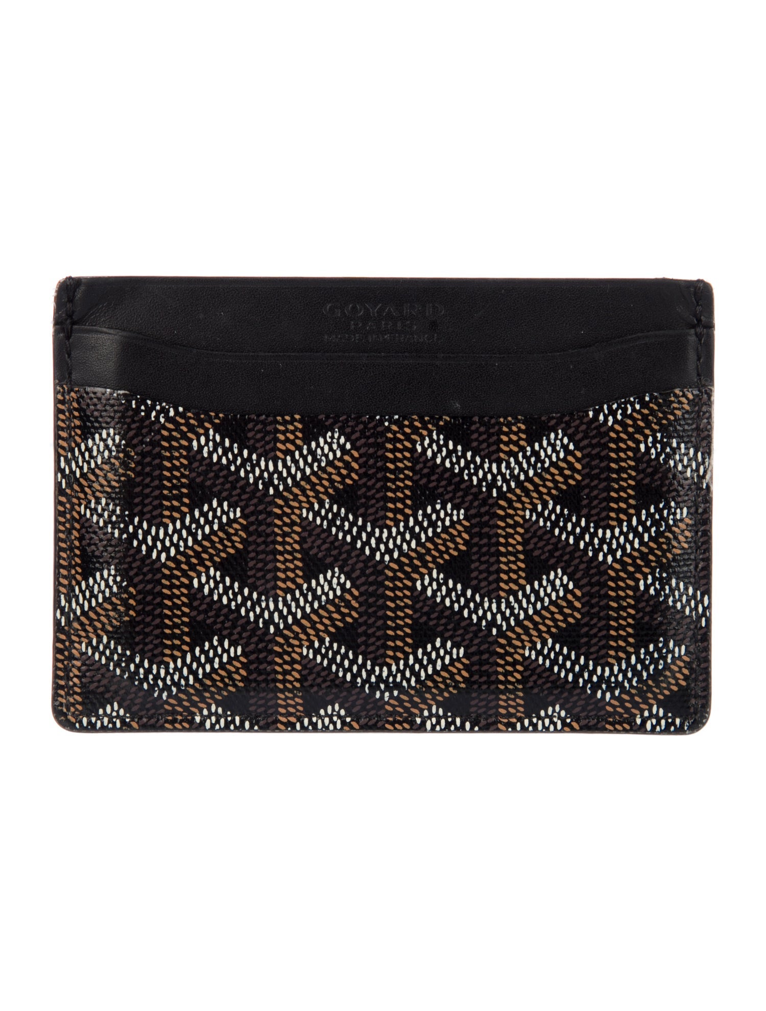 Goyard 2024 Goyardine Saint Sulpice Card Case Card Holder