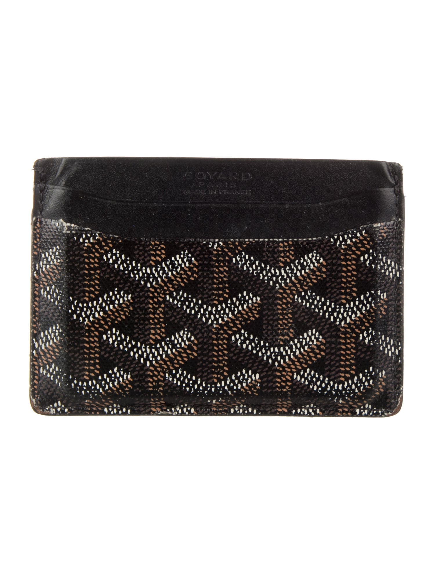 Goyard 2021 Goyardine Saint Sulpice Card Case Wallet