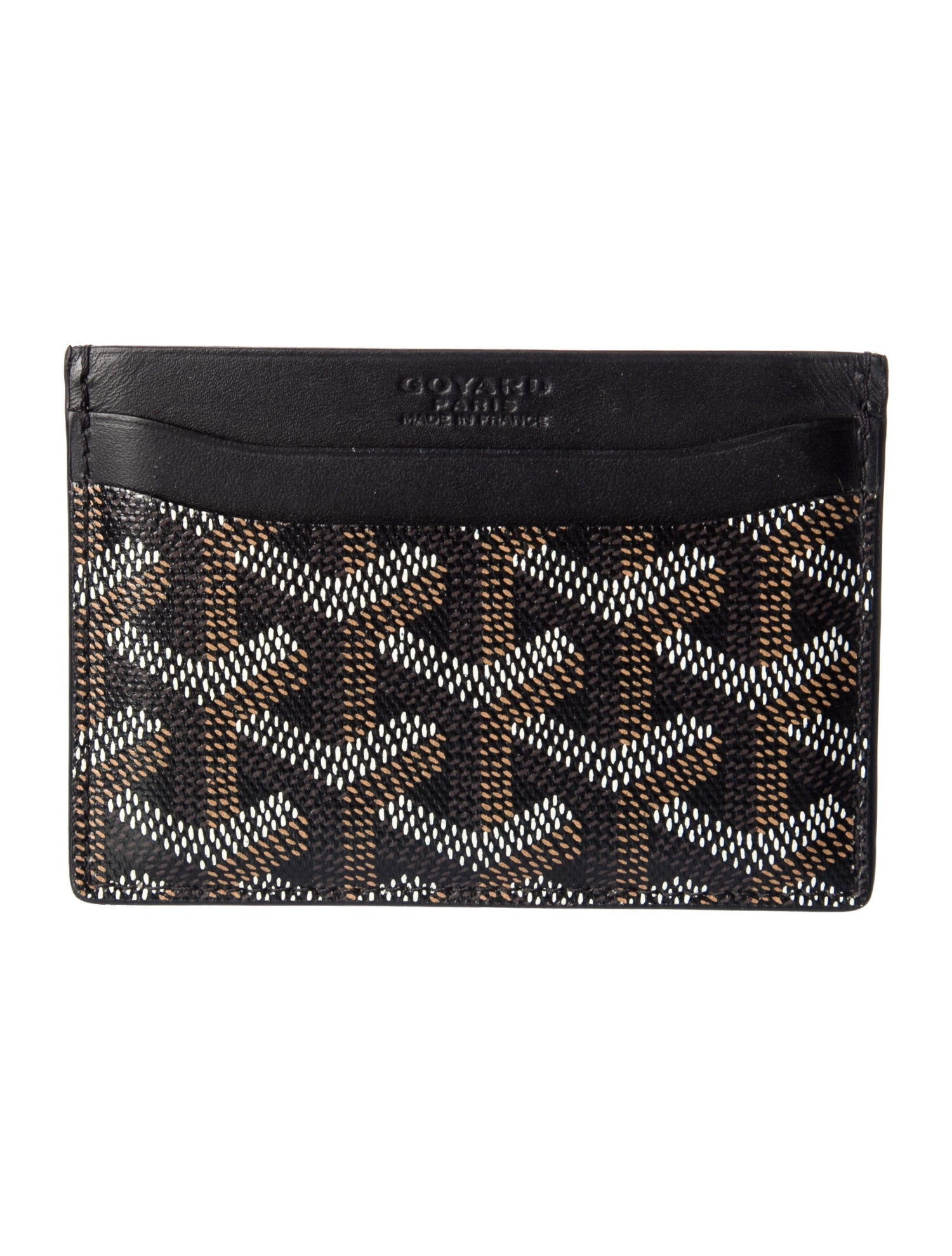 Goyard 2017 Goyardine Saint Sulpice Card Holder Card Holder