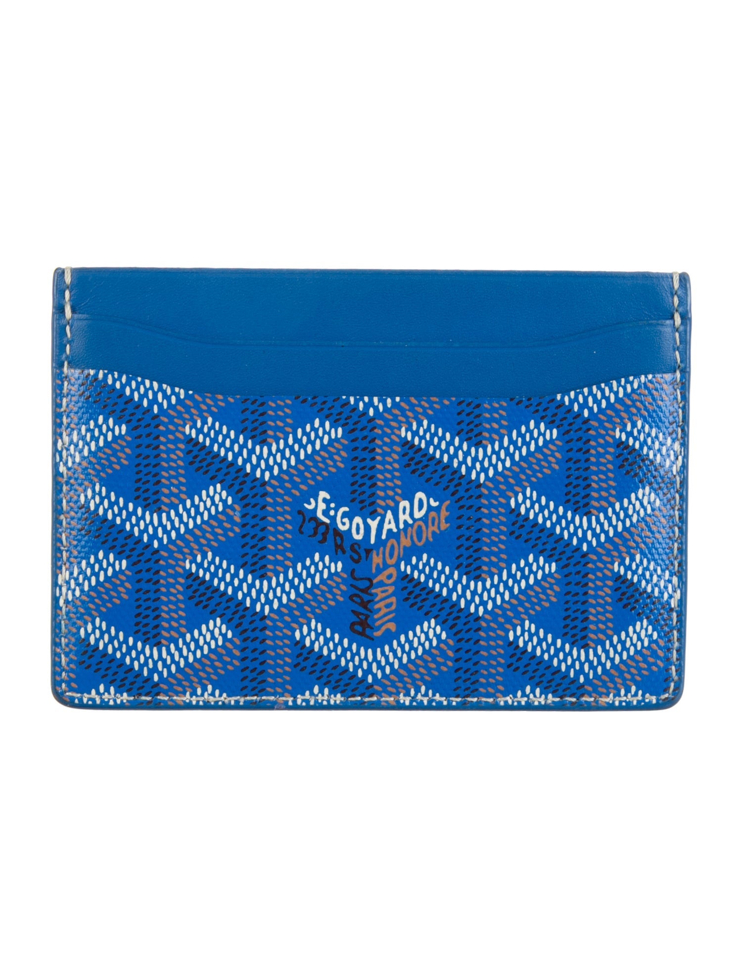 Goyard Goyardine Leather Card Holder