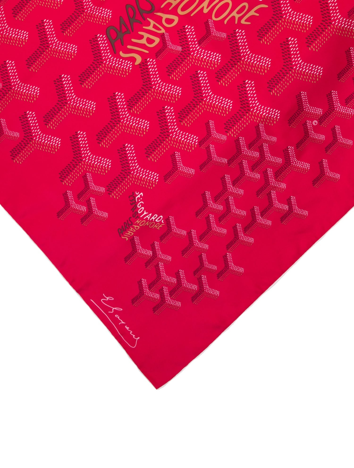Goyard N°1 Silk Scarf