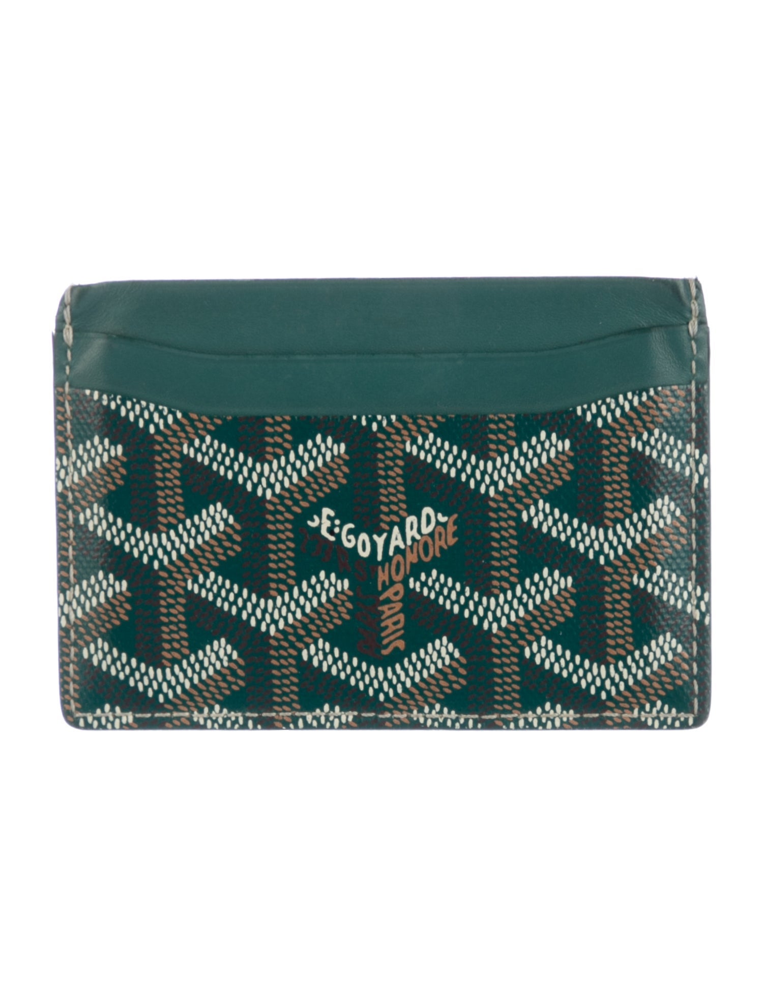 Goyard Saint Suplice Goyardine Card Holder