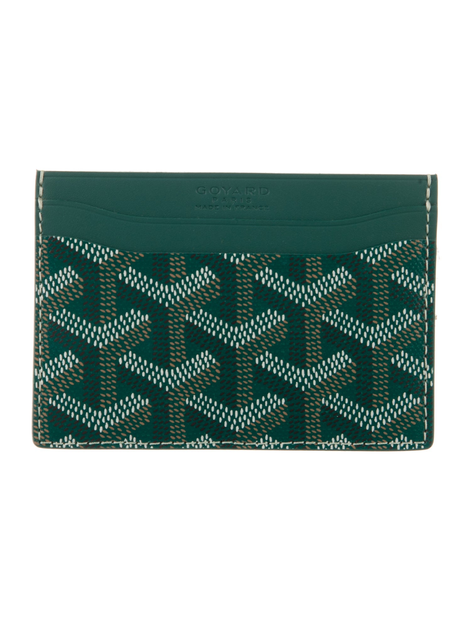 Goyard Goyardine Printed Card Holder w/ Tags