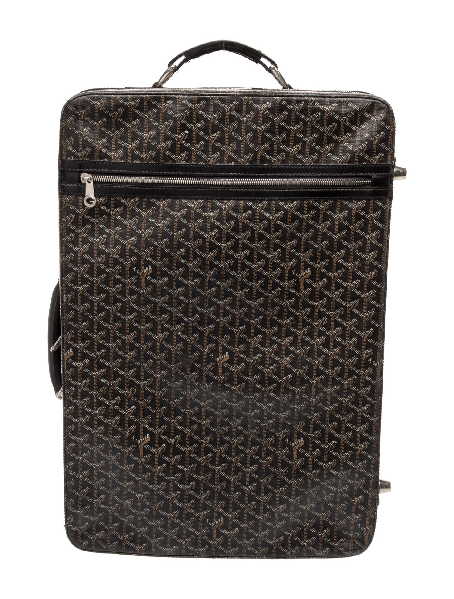 Goyard Goyardine Rolling PM Trolley Luggage