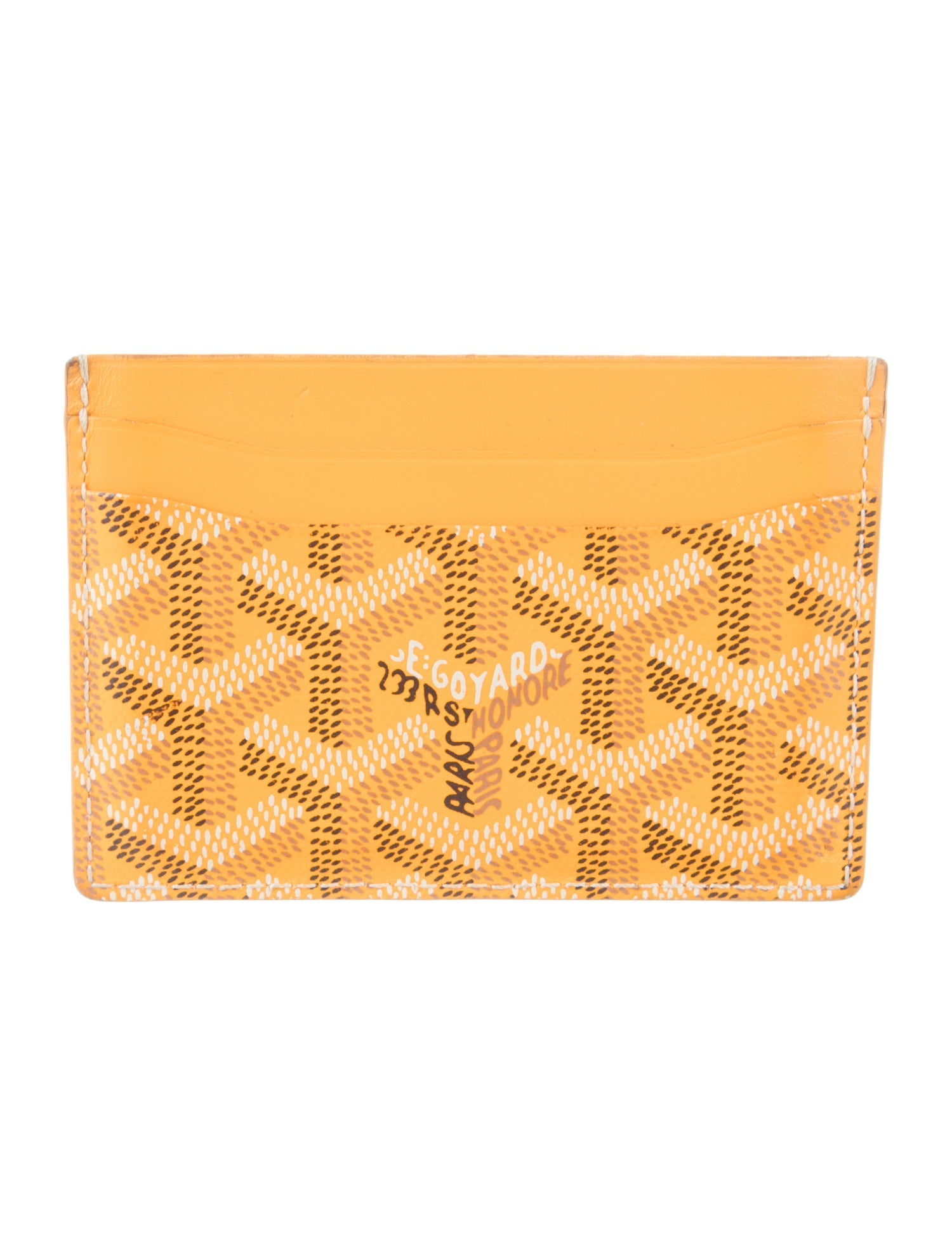 Goyard Goyardine Leather Card Holder
