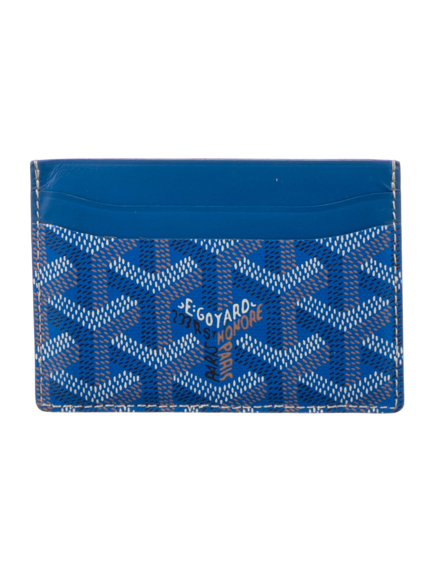 Goyard Goyardine Saint Sulpice Card Holder Goyardine Card Holder