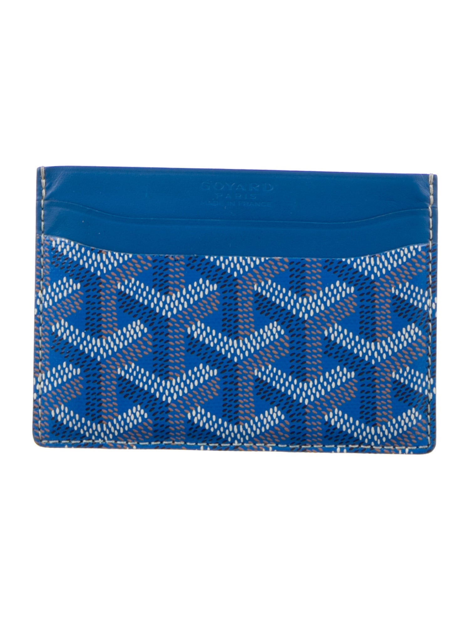 Goyard Goyardine Saint Sulpice Card Holder Goyardine Card Holder