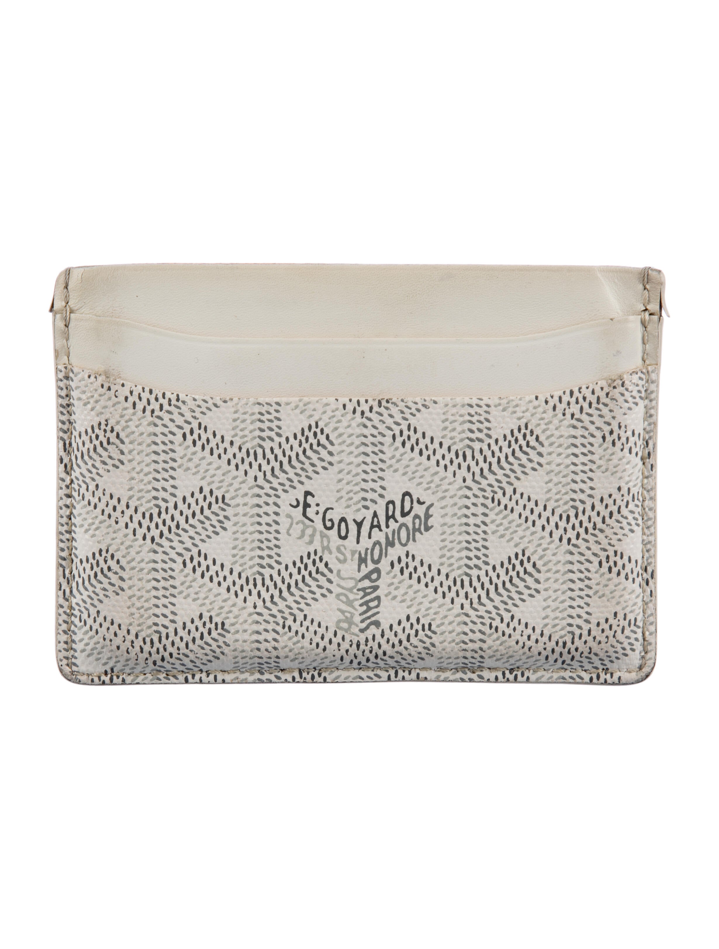 Goyard Goyardine Saint Sulpice Card Holder Goyardine Card Holder