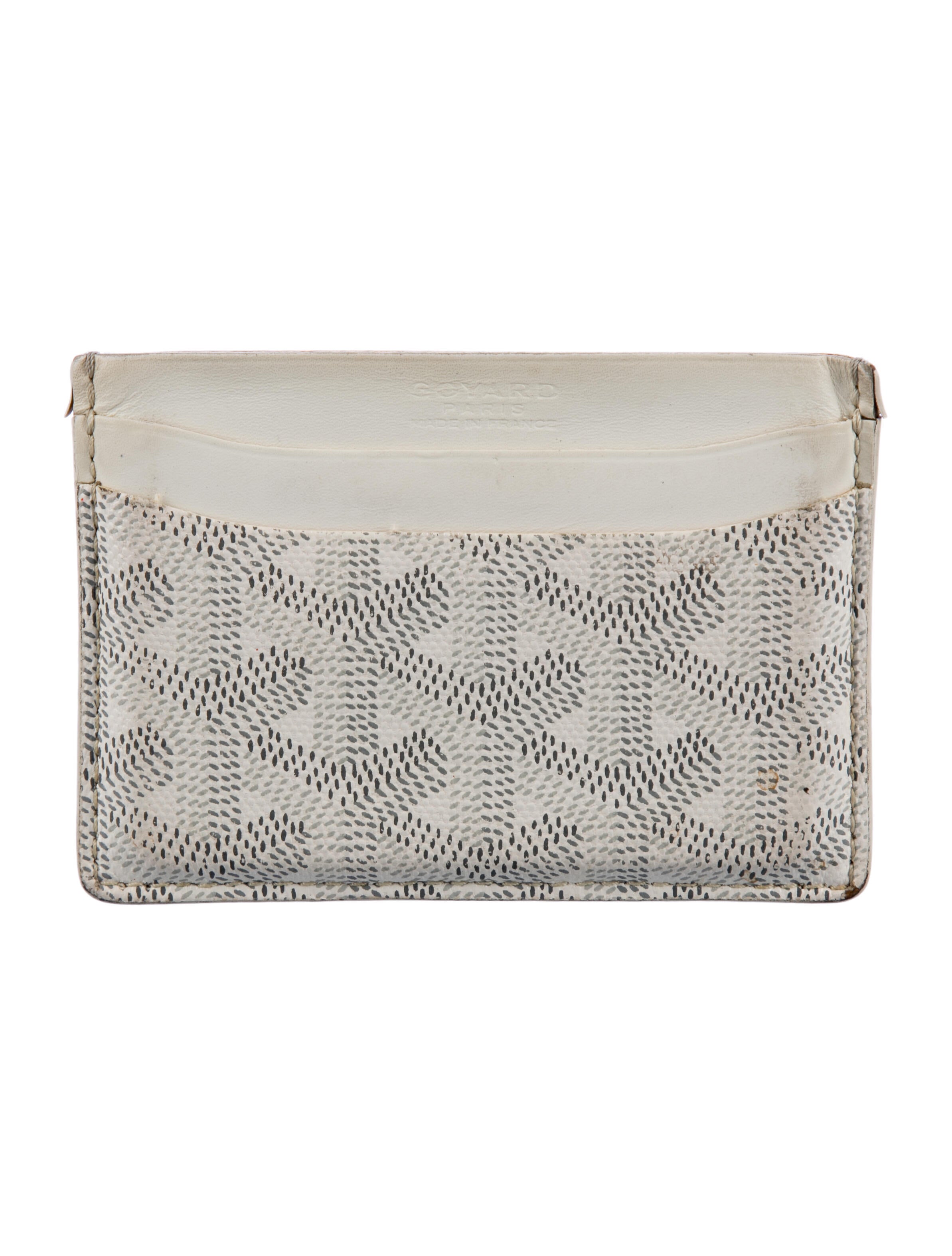Goyard Goyardine Saint Sulpice Card Holder Goyardine Card Holder