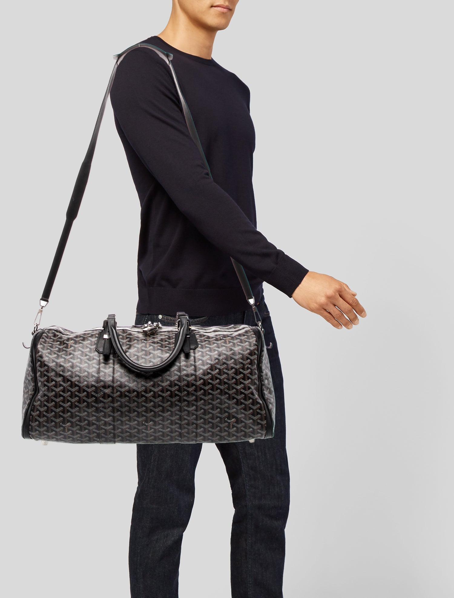 Goyard Duffle Bag carry-on