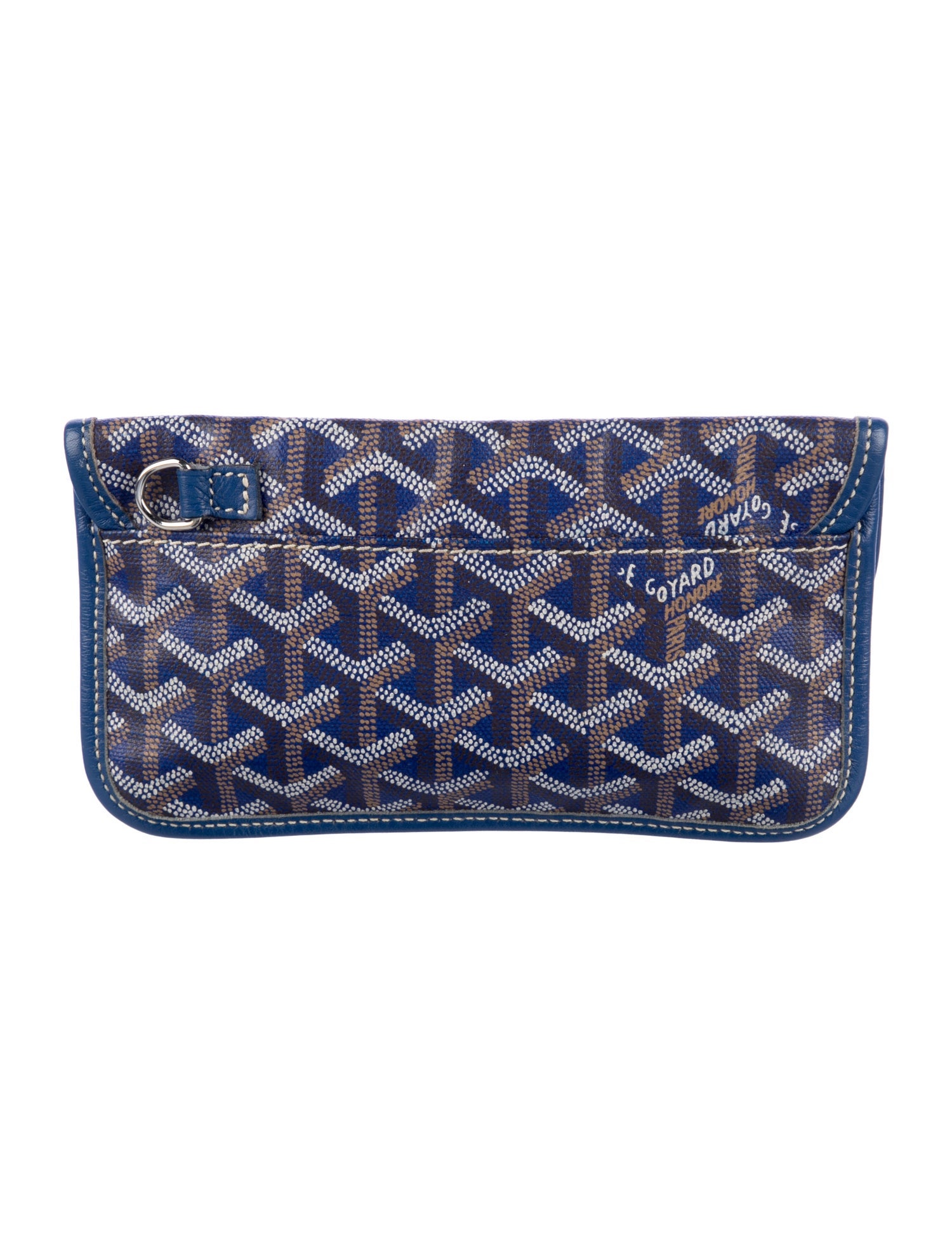 Goyard Signature Logo Leather Wallet