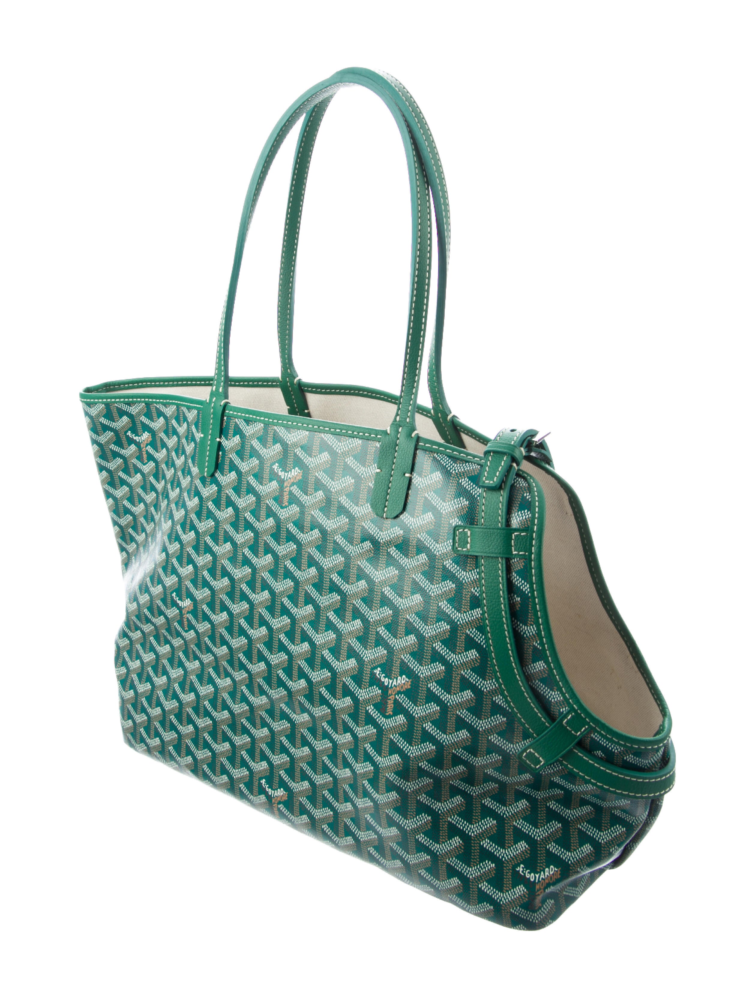 Goyard Goyardine Chien Gris Pet Carrier