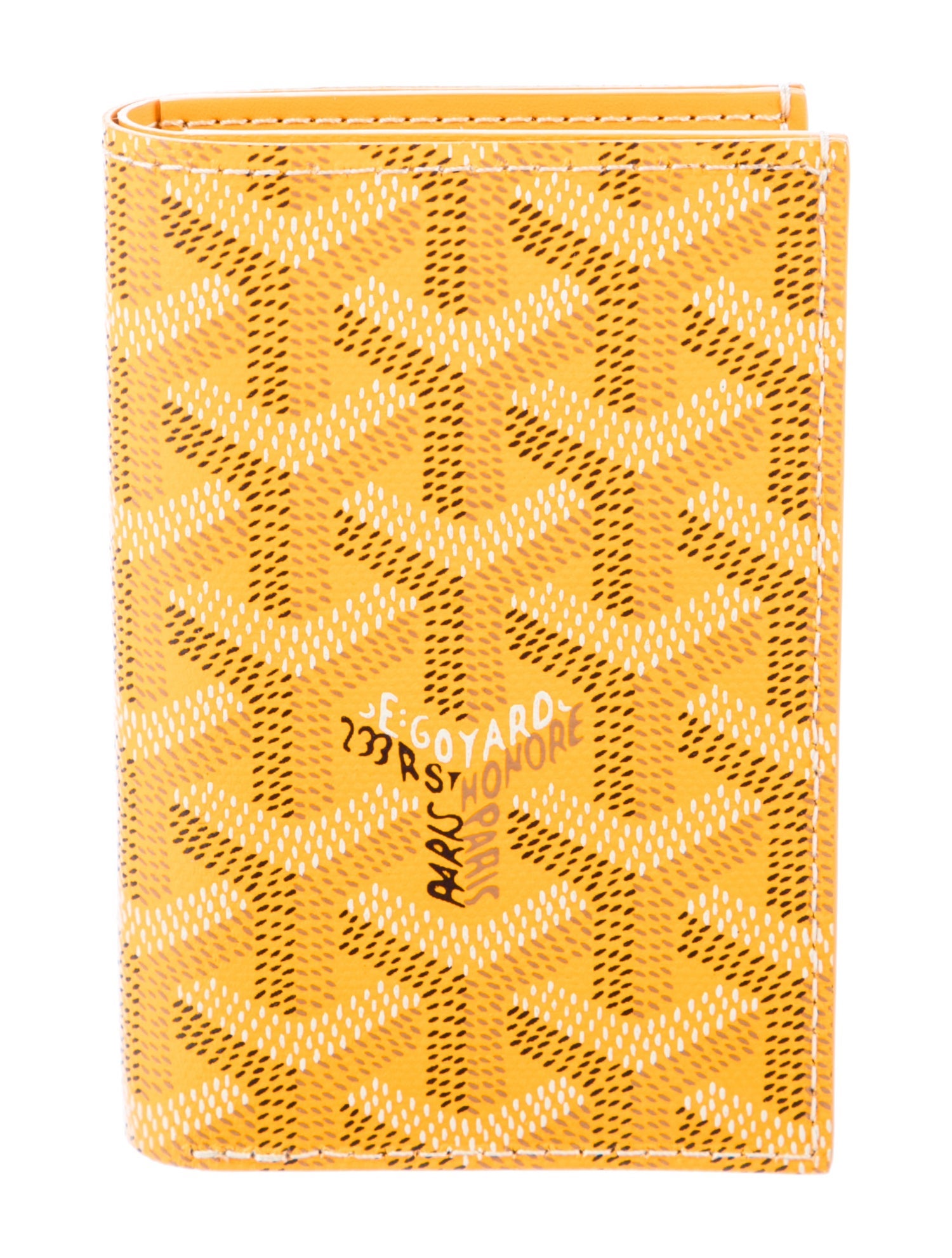 Goyard Goyardine Saint Pierre Card Holder Goyardine Card Holder