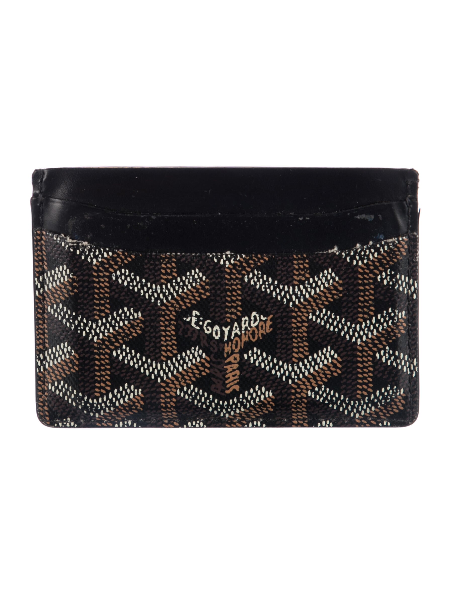 Goyard Goyardine St. Sulpice Goyardine Card Holder