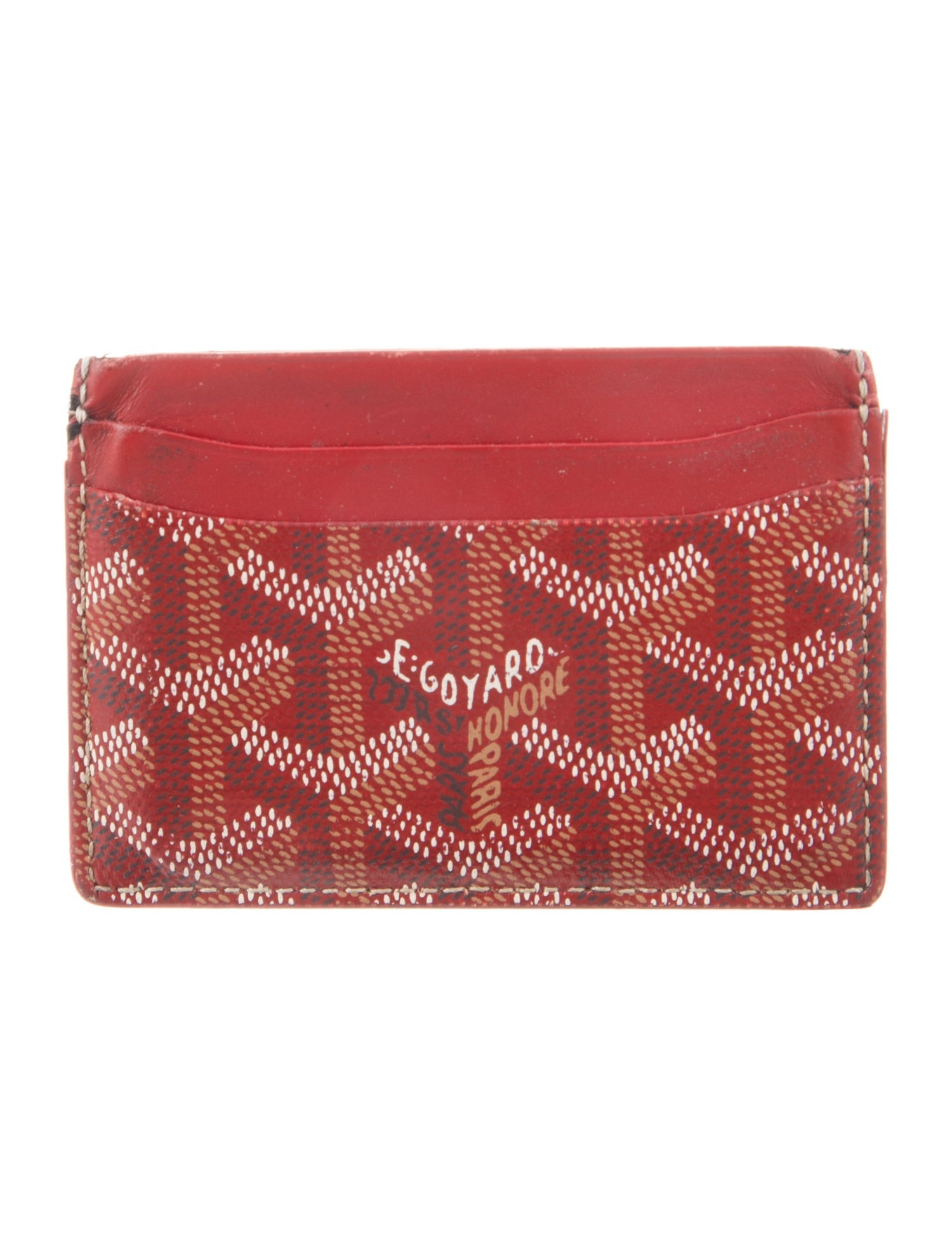 Goyard St. Sulpice Goyardine Card Holder