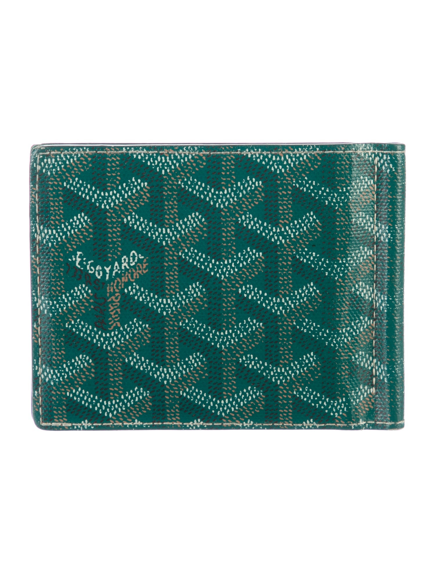 Goyard 2019 Goyardine Saint Pierre Money Clip Wallet Wallet