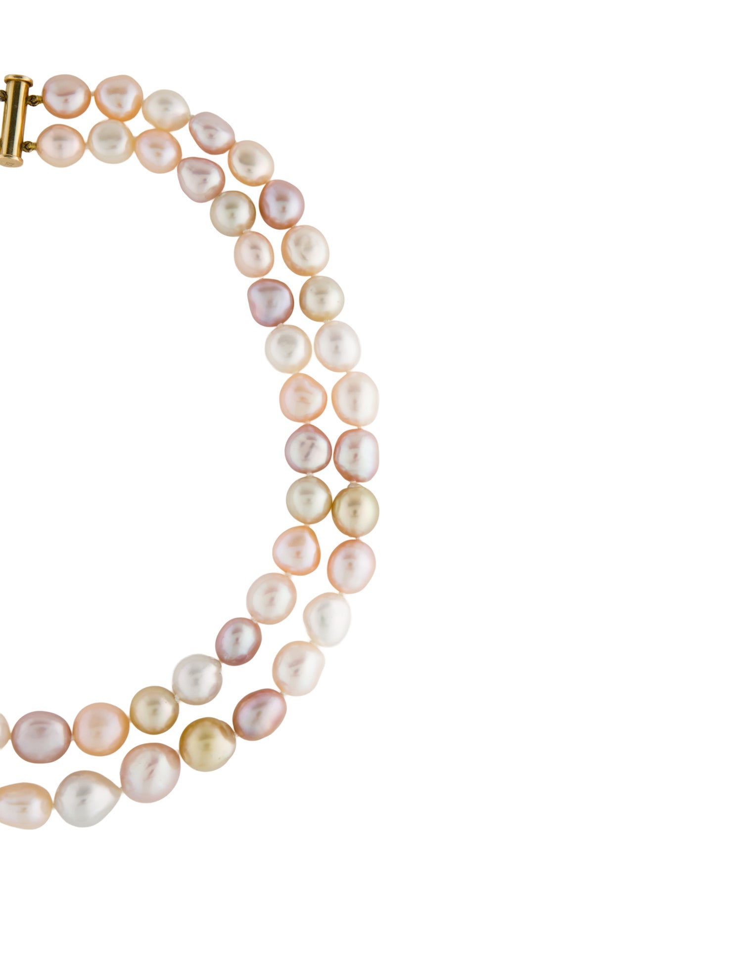 Graff 18K Pearl Double Strand Necklace