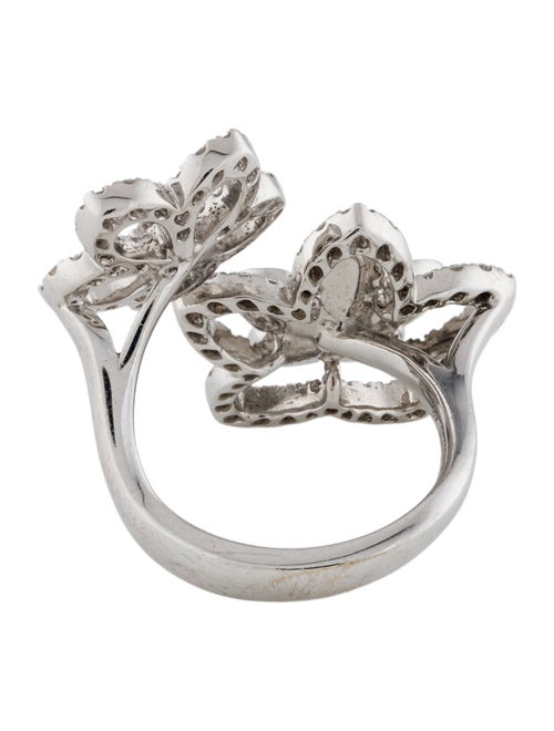 Graff Wild Flower Double Diamond Ring