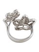 Graff Wild Flower Double Diamond Ring