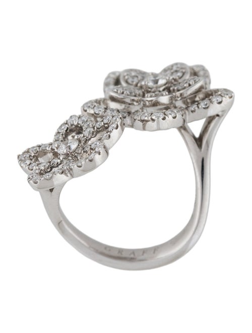 Graff Wild Flower Double Diamond Ring