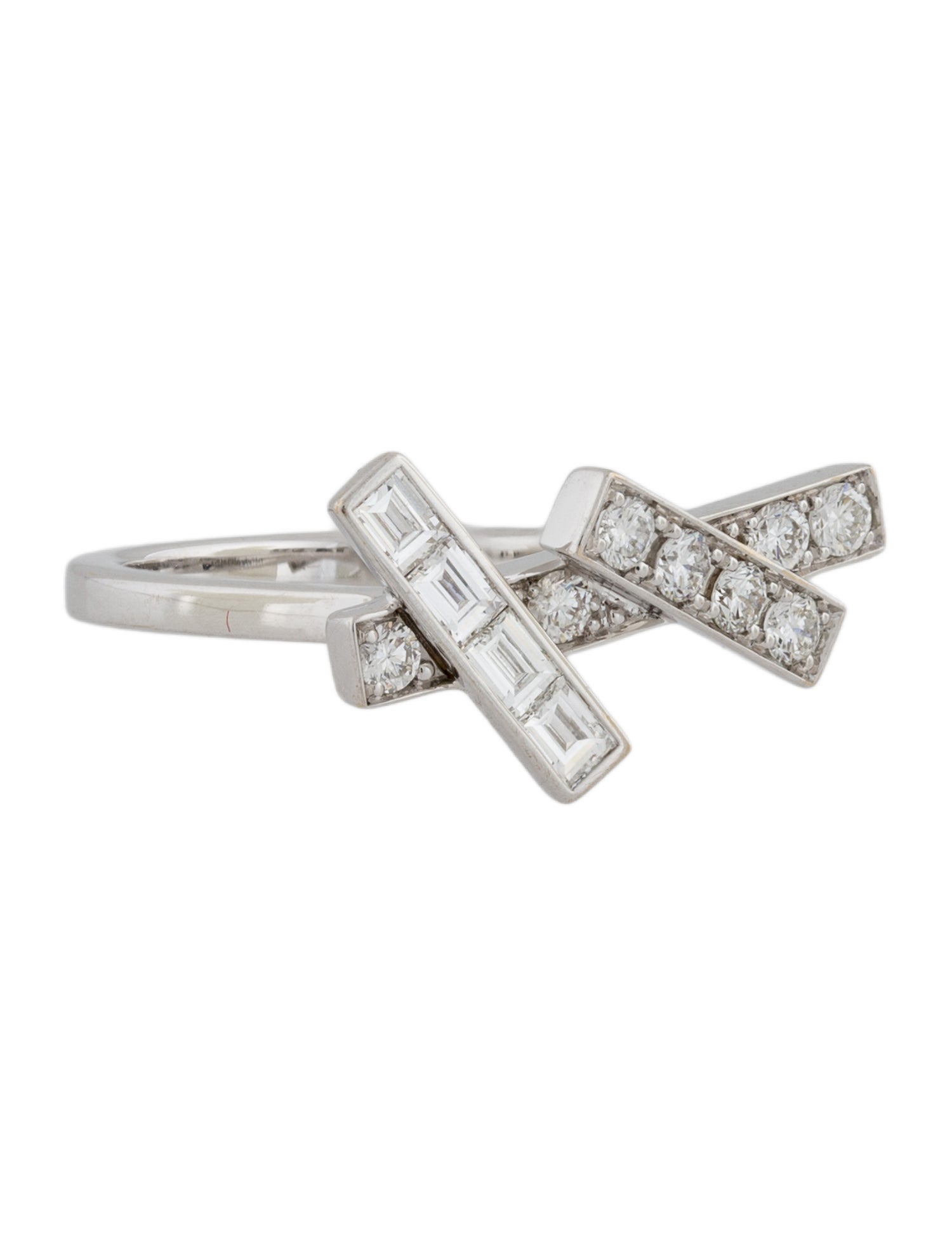 Graff 18K Diamond Threads Mini Ring