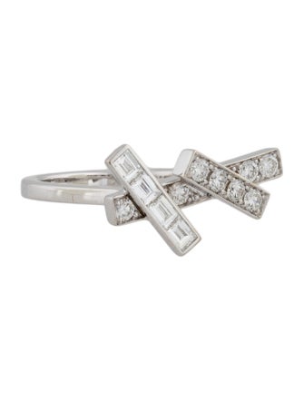 Graff 18K Diamond Threads Mini Ring