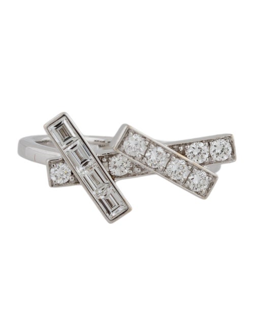 Graff 18K Diamond Threads Mini Ring