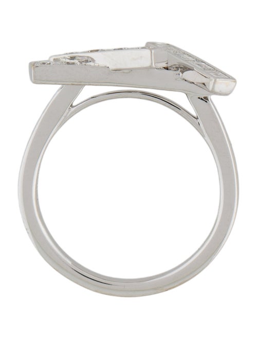 Graff 18K Diamond Threads Mini Ring