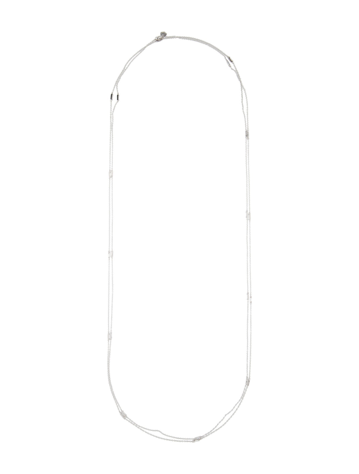 Graziela 18K 1.61ctw Diamond Station Necklace