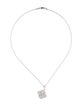 Graff 18K 1.01ctw Diamond Icon Pendant Necklace