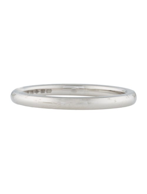 Graff Platinum D Shape Wedding Band