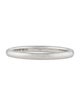 Graff Platinum D Shape Wedding Band