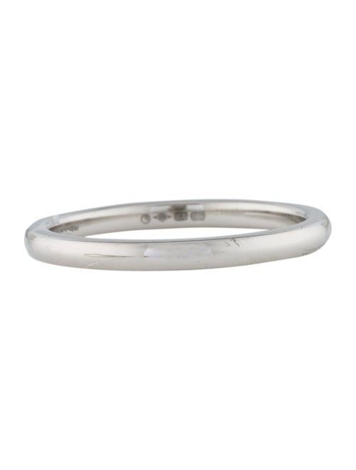 Graff Platinum D Shape Wedding Band