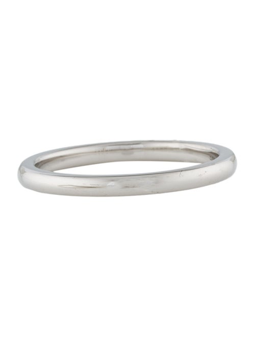 Graff Platinum D Shape Wedding Band