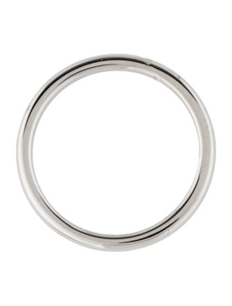 Graff Platinum D Shape Wedding Band