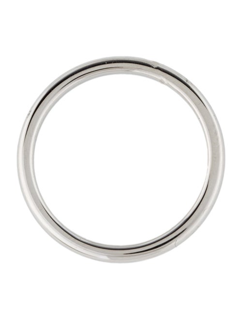 Graff Platinum D Shape Wedding Band