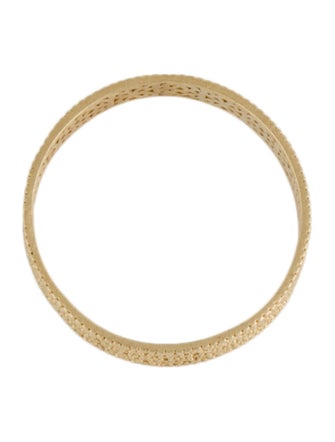 Grace Lee 14K Lace Straight Band