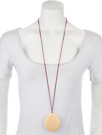 Grace Lee Resin Pendant Necklace