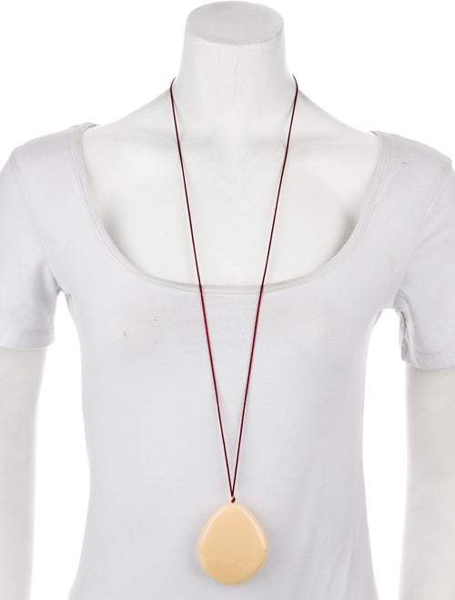 Grace Lee Resin Pendant Necklace