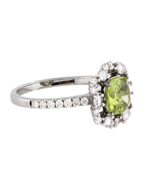 Graziela 18K Peridot & Diamond Cocktail Ring
