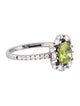 Graziela 18K Peridot & Diamond Cocktail Ring