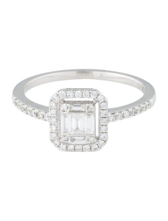 Graziela 18K Diamond Cocktail Ring