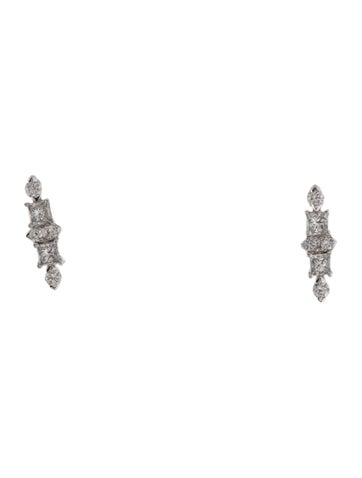 Graziela Stud 18K Diamond Earrings