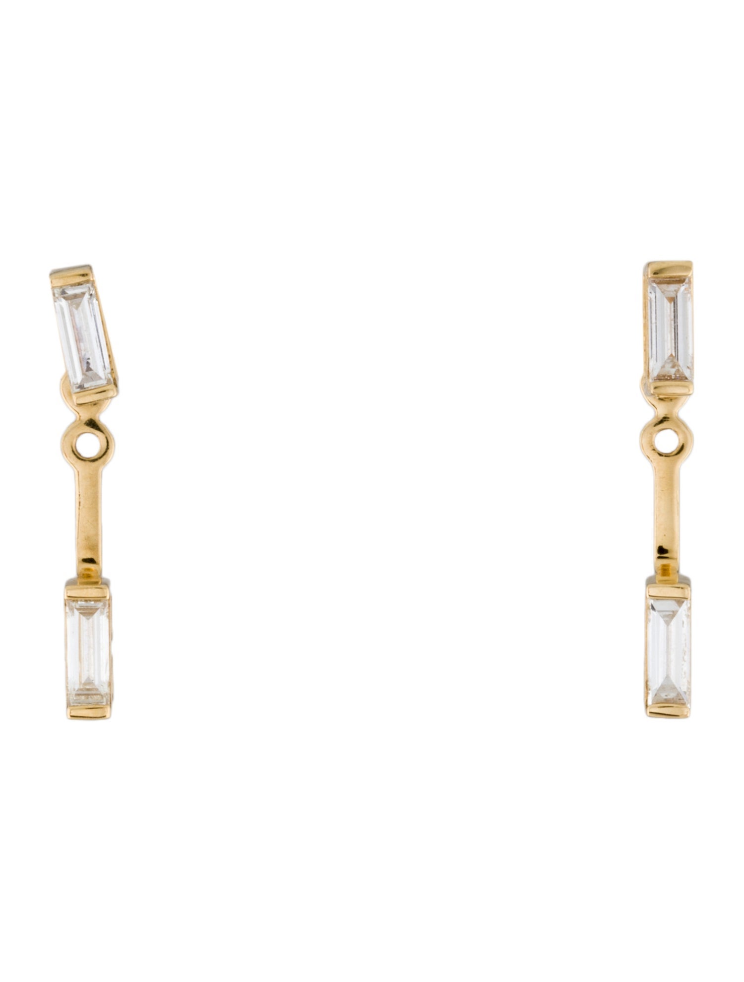 Graziela 18K Diamond Drop Earrings