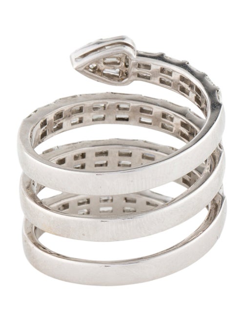 Graziela 18K 1.89ctw Diamond Four-Row Ring