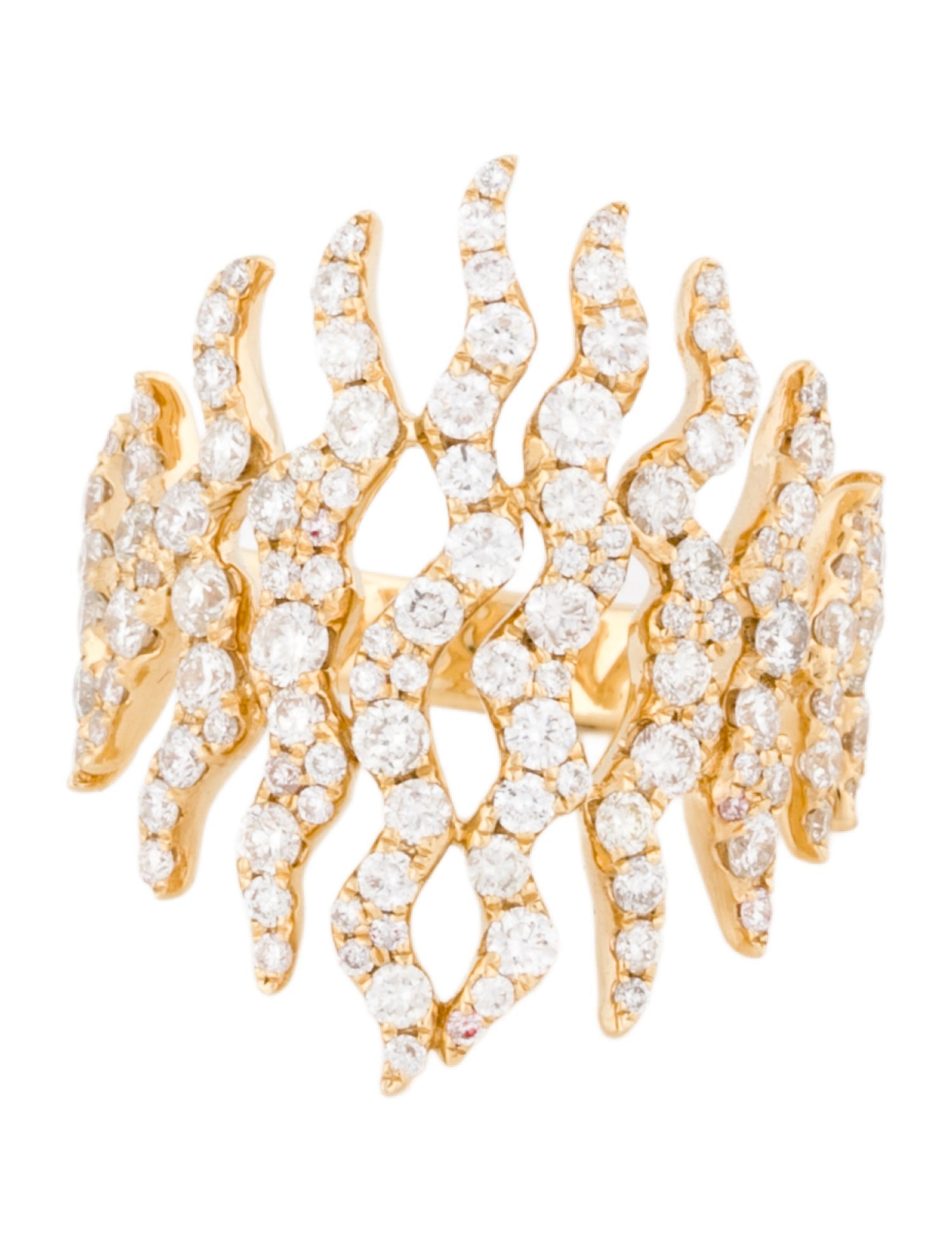 Graziela 18K Diamond Rio Ring