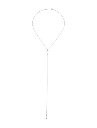 Graziela 14K Diamond Y Pendant Necklace